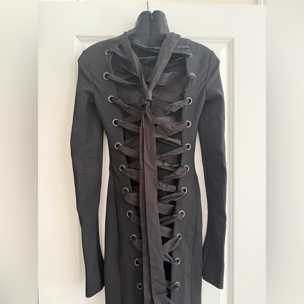 BALENCIAGA Backless Dress Sz 34 (XS) - Picture 9 of 17